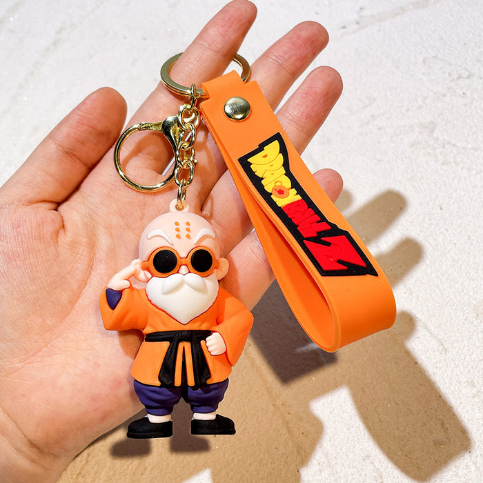 Wholesale Cartoon Silicone Doll Keychain
