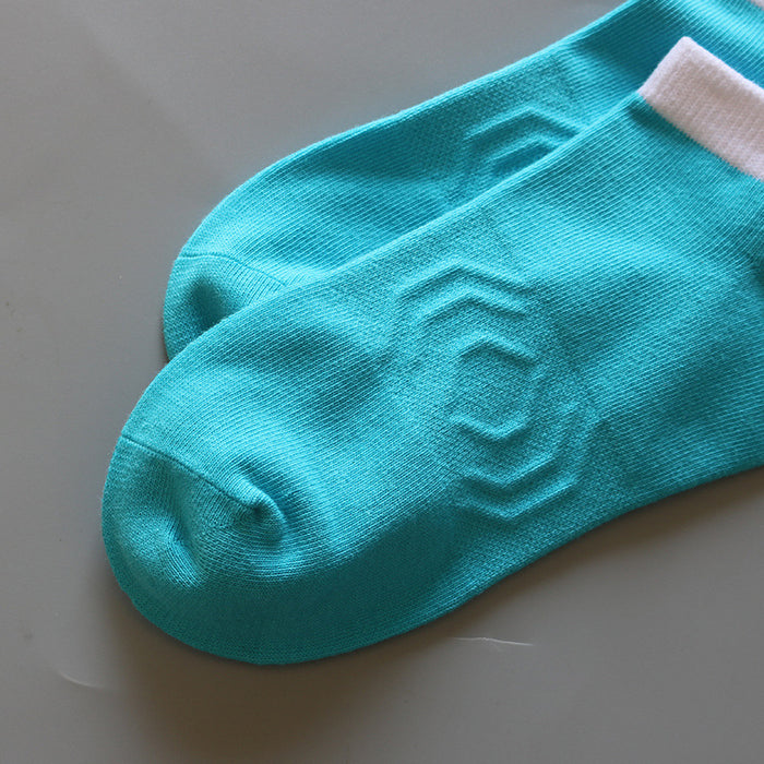 Wholesale Men's boneless anti friction sports socks, shallow mouth boat socks, sweat absorbing elastic short tube socks, cotton