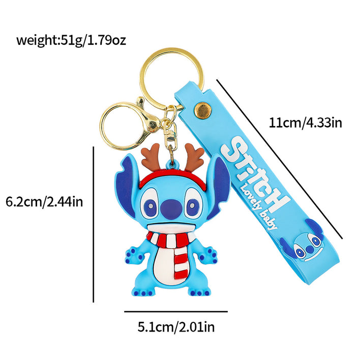 Wholesale Cartoon-themed cute f designs keychains