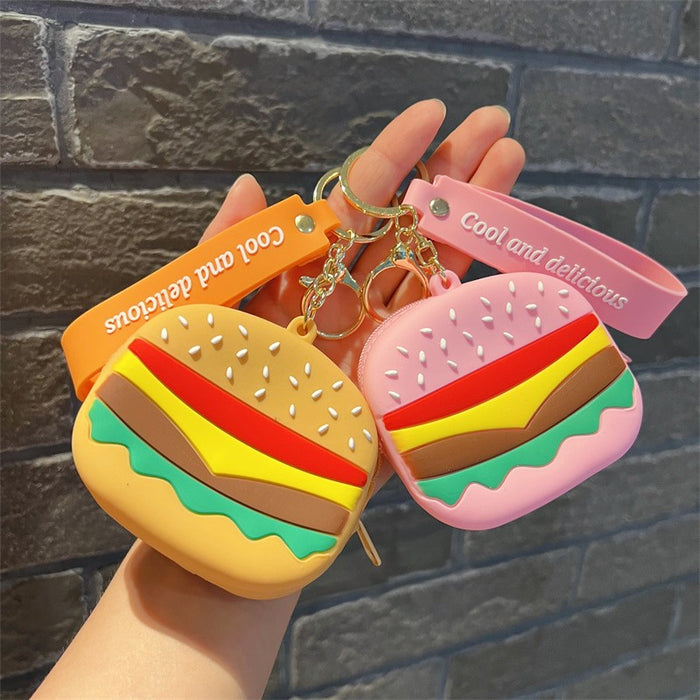 Wholesale Creative and trendy coin purse keychains for men and women