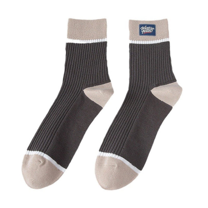 Wholesale Socks made of cotton, casual, quick drying, sports, sweat absorbing, mid tube socks
