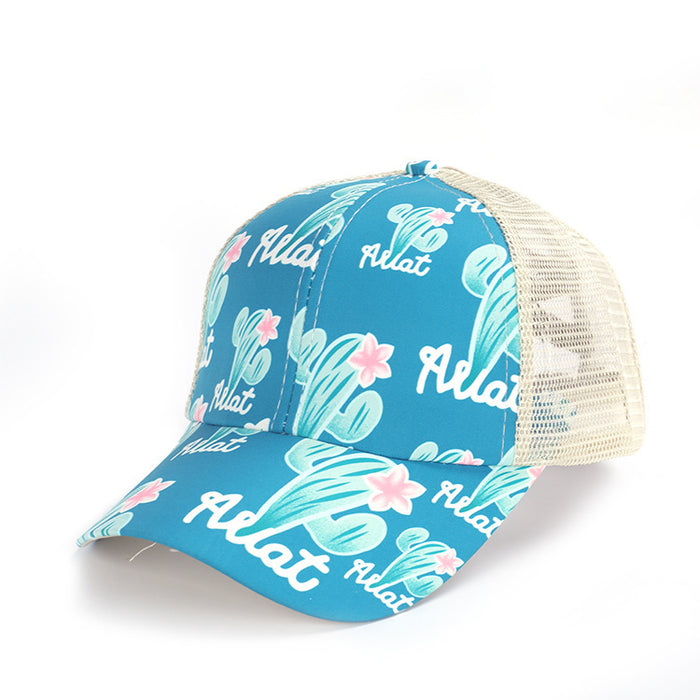 Wholesale casual men's and women's same sun-proof outdoor baseball cap summer digital printing sun-proof breathable baseball cap