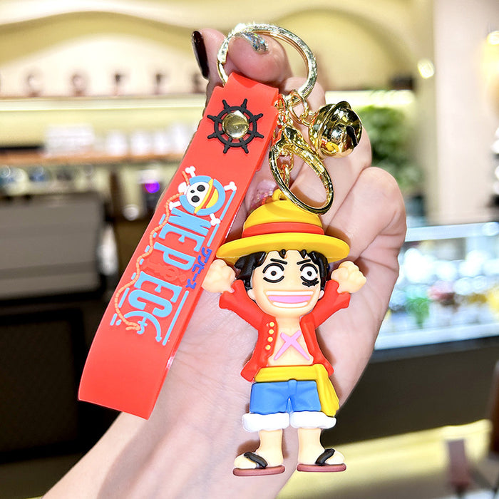 Wholesale Silicone Cartoon Doll Keychain JDC-KC-ZiX024