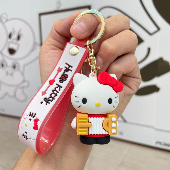 Wholesale Keychain Music Cute Doll Backpack Pendant Car Keychain Pendant