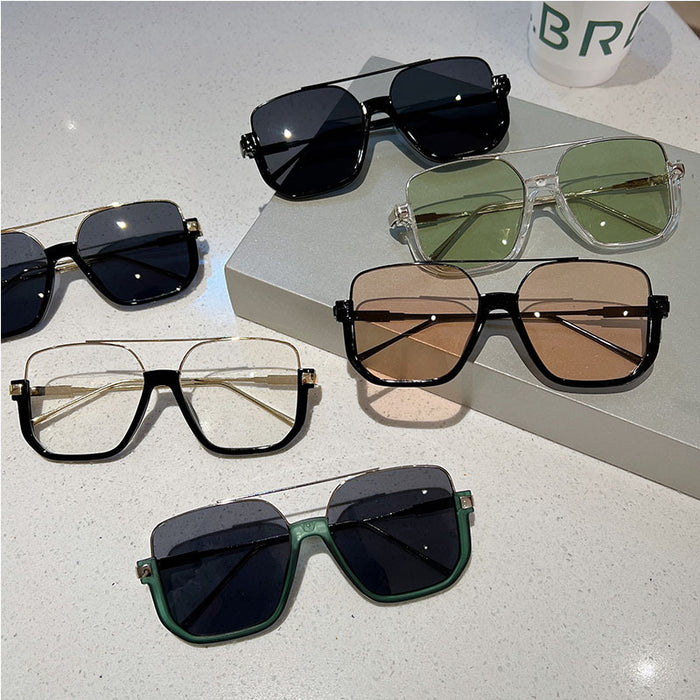 Wholesale Sunglasses Square Fashion Sunglasses Style Street Photography Sunglasses