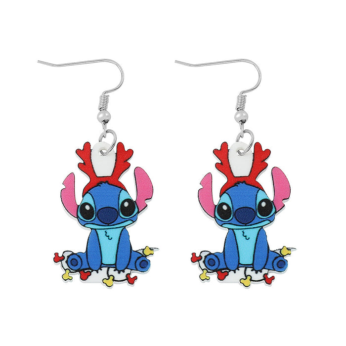 Wholesale Cartoon Creative Anime Earrings Pendant
