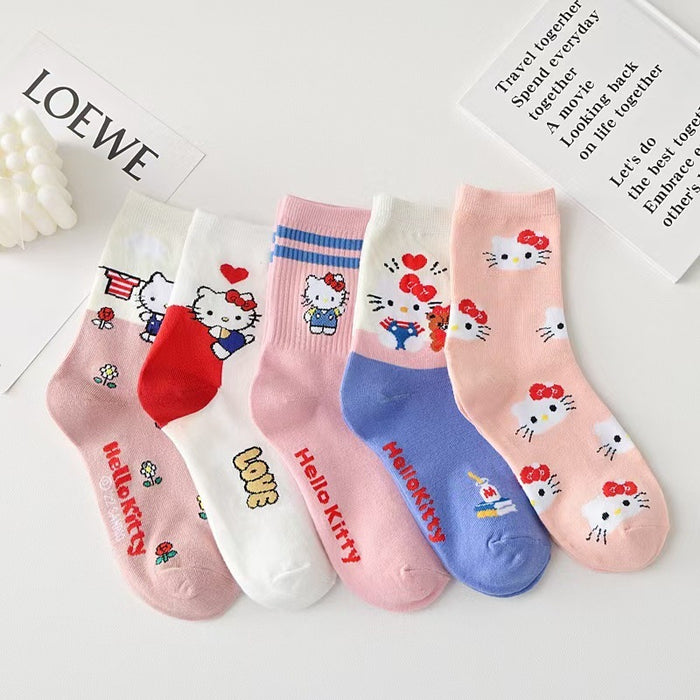 Wholesale Cartoon Mid-tube Cute Rabbit  Socks