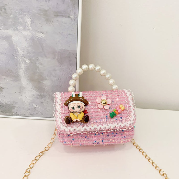 Wholesale Versatile and cute children' s Shoulder Bags