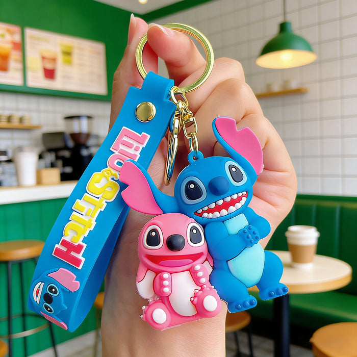 Wholesale Decorative Silicone PVC Cartoon Keychain Car Key Accessory Boutique Gift MOQ≥2