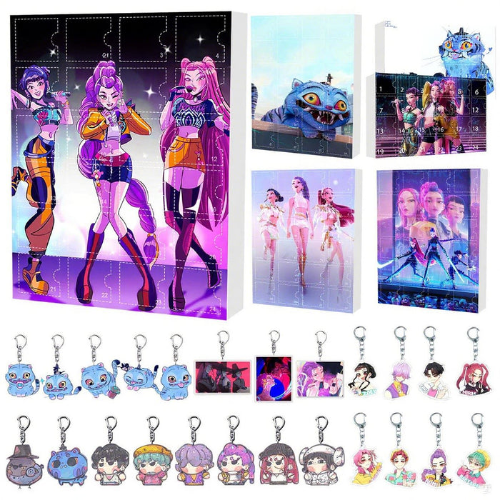 Wholesale Cross-border KPOP Christmas Countdown Calendar Blind Box