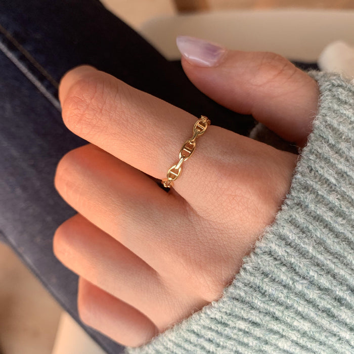 Wholesale Finger sterling silver ring, light luxury, niche, personalized, fashionable ring