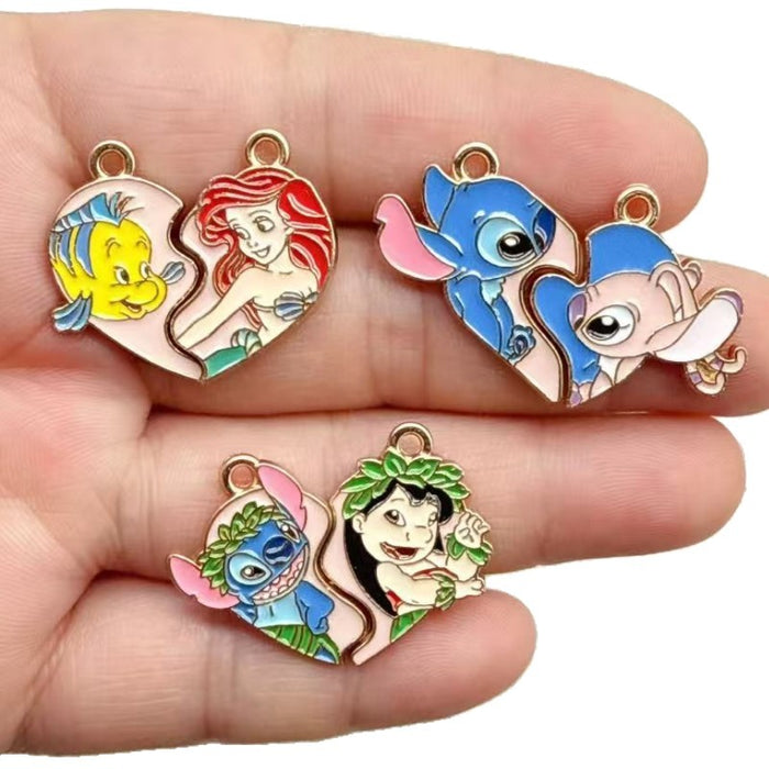 Wholesale 10pcs alloy pendants,  earrings,  necklaces,  and bag accessories Pendant