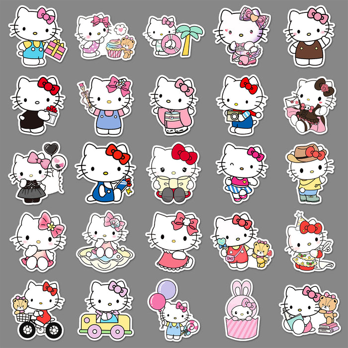 Wholesale 50pcs Cartoon Cute Graffiti Stickers