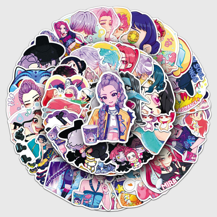 Wholesale 50pcs KPOP stickers animated movie waterproof decorative stickers