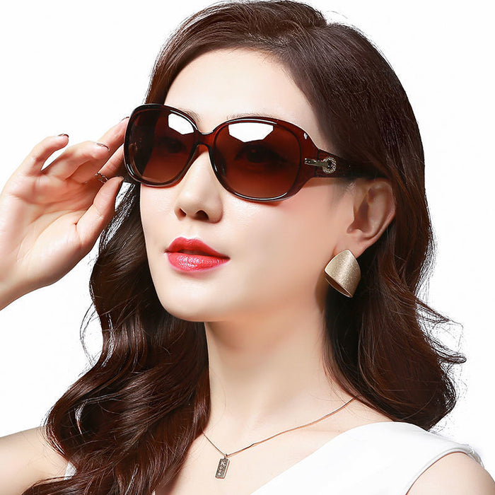Wholesale Sunglasses, women's sunglasses, women's round face driving glasses, sun protection and UV protection sunglasses