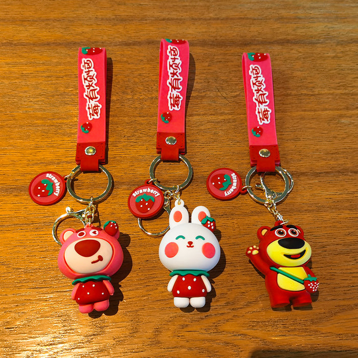 Wholesale Cartoon Doll Silicone Keychain JDC-KC-Tingm269