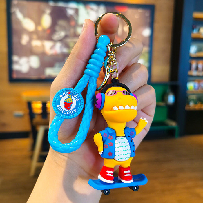 Wholesale Cartoon Doll 3D Rubber Keychain JDC-KC-Tingm056