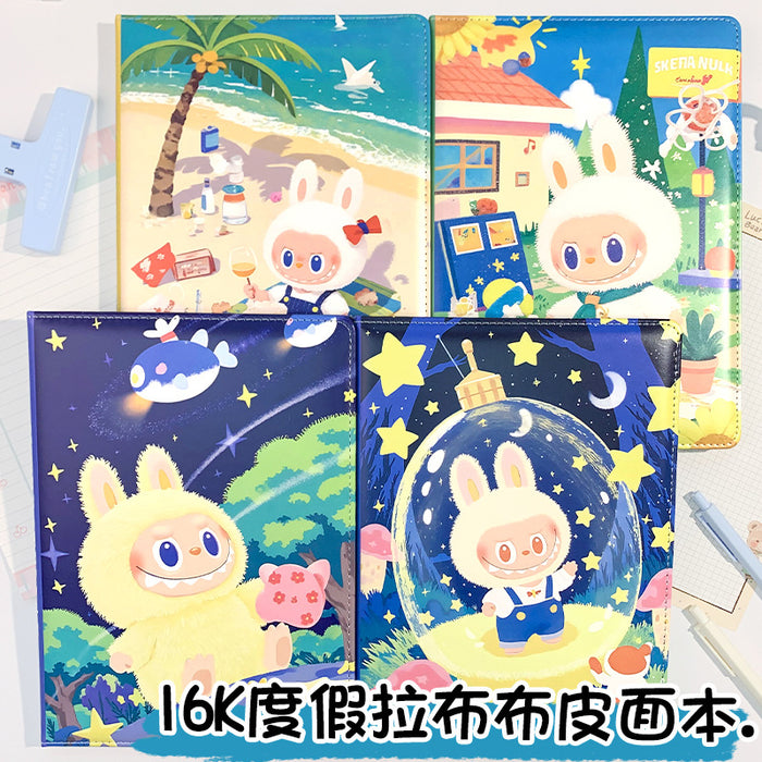 Wholesale Color page notebook high value cartoon hardcover student notepad diary