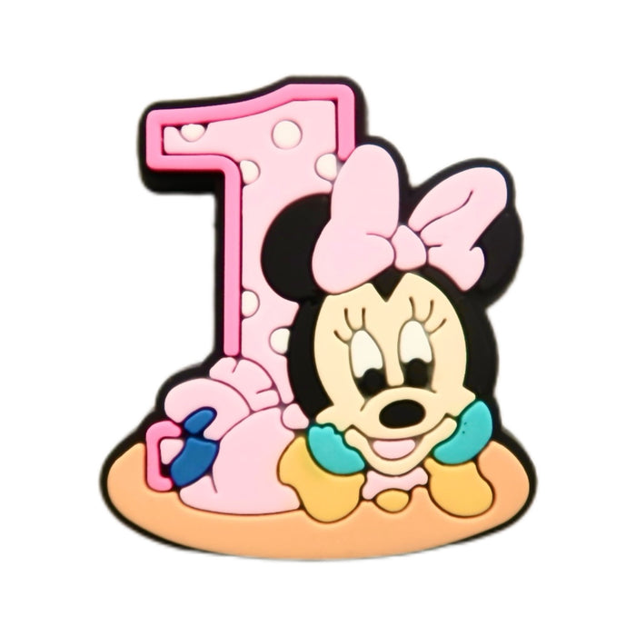 Wholesale New Cartoon Series PVC Soft Rubber Hole Shoes, Flower Shoes, Buckles, Cartoon Garden Shoes, Decorative Accessories