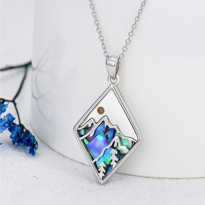 Wholesale Simple faith geometric stainless steel pendant necklace