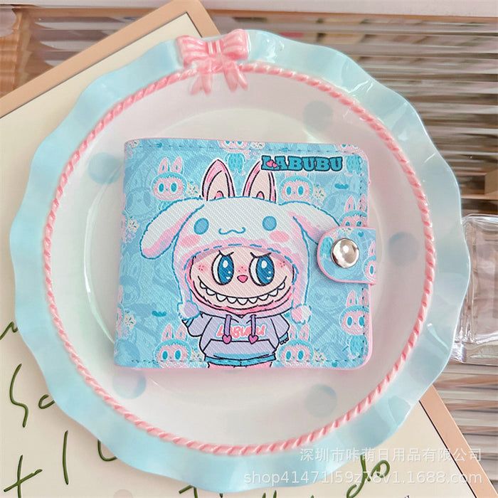 Wholesale Short Wallet Coin Purse Student Small Wallet Card Bag Carry-on Small Money Bag  Cartoon Periphery