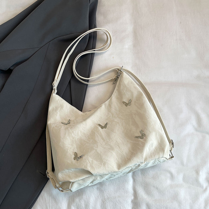 Wholesale Large capacity bag, new niche design, commuting multifunctional backpack, single shoulder, crossbody backpack