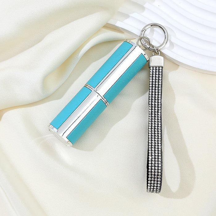 Wholesale Perfume Bottle Leather 8ml Twist Press Keychain JDC-KC-ZY040