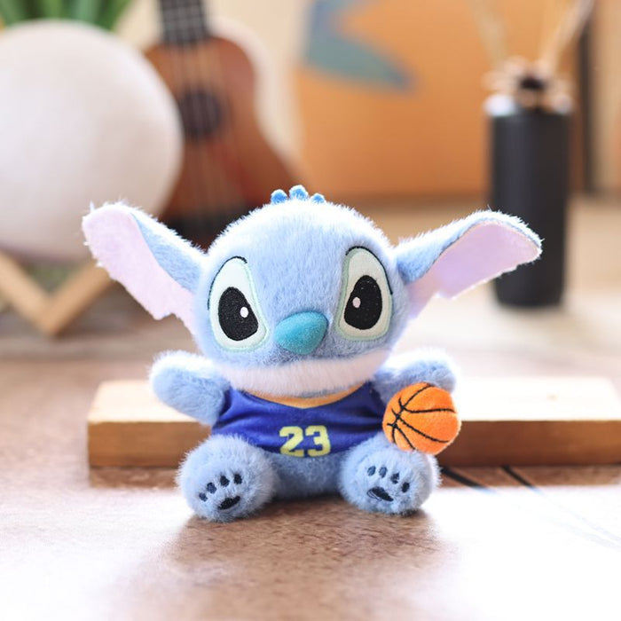 Wholesale Cute Sports Pendant Plush Toy Doll Rock  Bag Pendant Keychain Doll