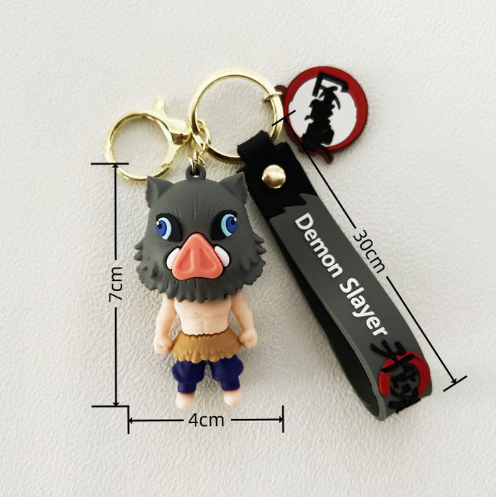 Wholesale PVC Cartoon Doll Keychain JDC-KC-WuYi262