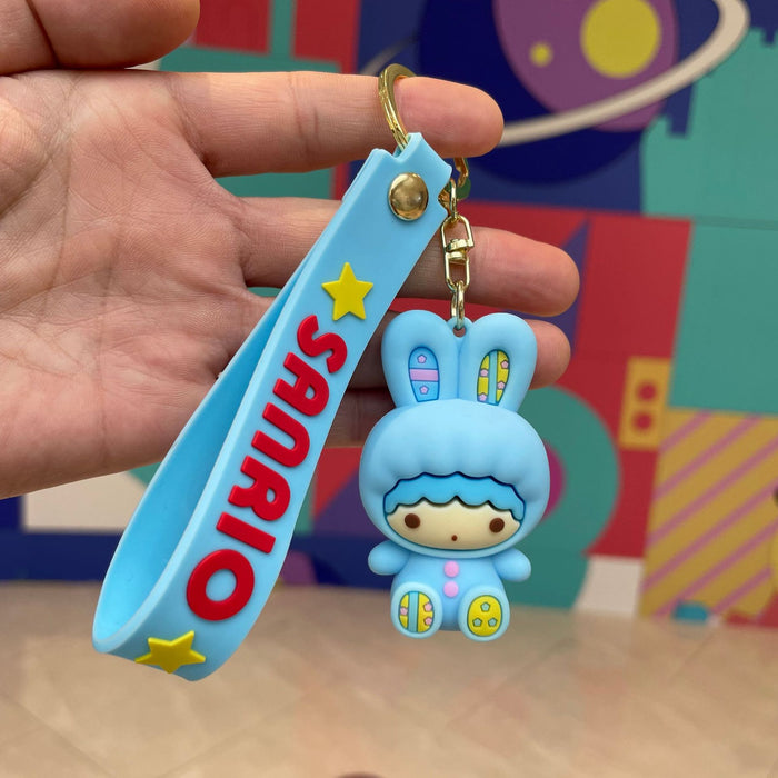 Wholesale Doll keychain pendant cute cartoon car keychain