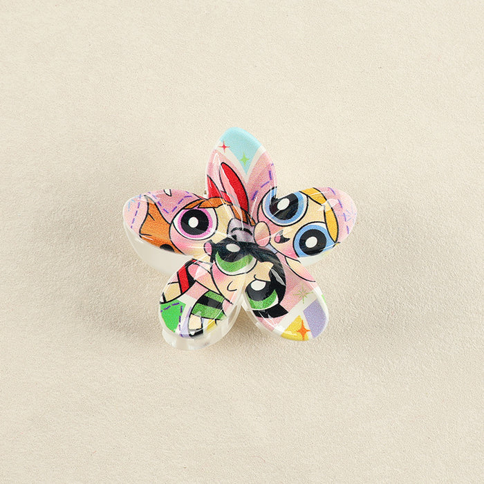 Wholesale Cute frangipani head ornament Hair Clips