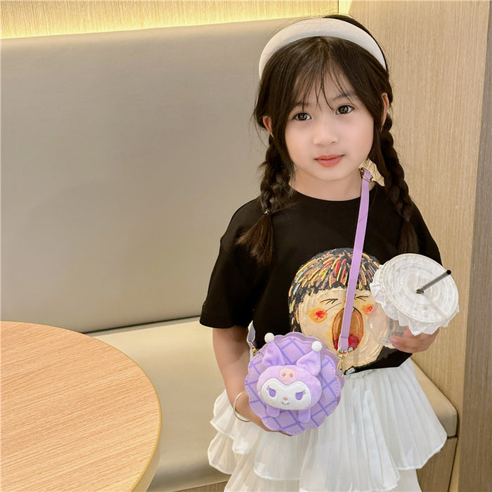 Wholesale Cartoon Little Girl Shoulder Crossbody Bag Coin Purse