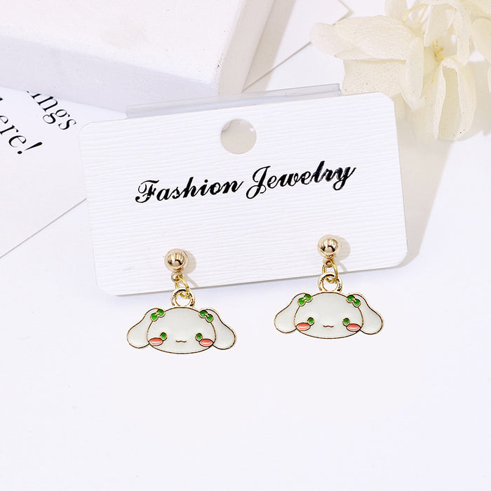 Wholesale Cartoon S925 Silver Ear Studs Boutique Resale Fashion Accessory MOQ≥2