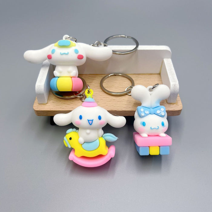 Wholesale PVC Cartoon Cute Keychain JDC-KC-Wenma007