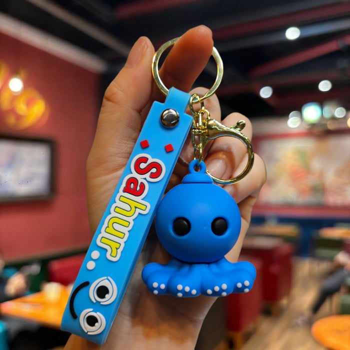 Wholesale Keychain,  Sea Beast,  Funny Doll,  Bag Keychain Pendant