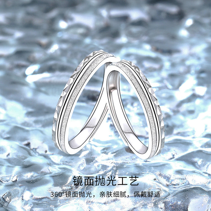 Wholesale Star Couple Pair Ring, niche creative fashion ring design