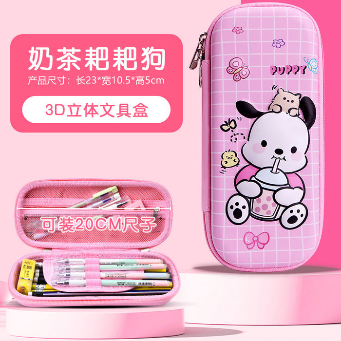 Wholesale Cartoon Pencil Case for Primary School Students Multi-Layer Storage
