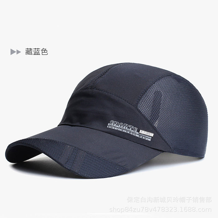 Wholesale Leisure baseball cap, sun protection and sunshade hat, fashionable and breathable sports style