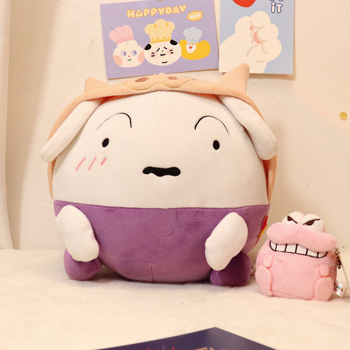 Wholesale Cute cartoon with hood transformed into plush toy