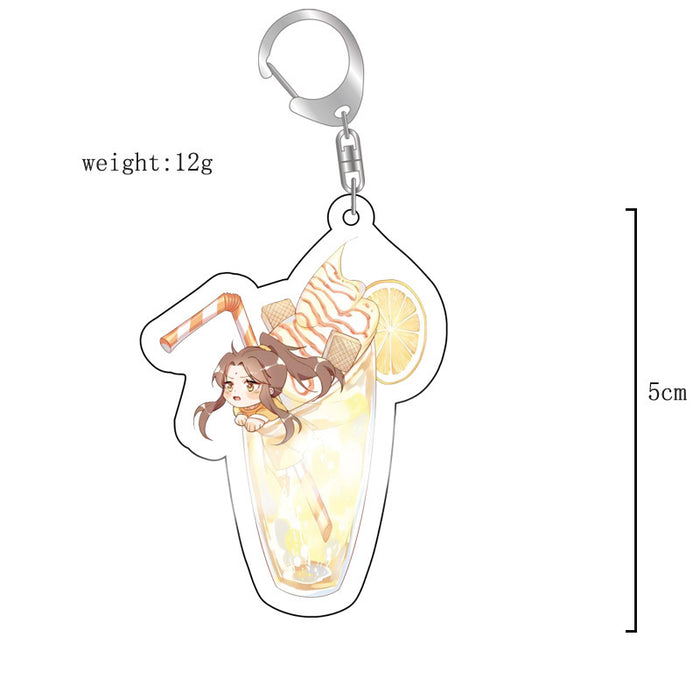 Wholesale Anime peripheral acrylic keychain pendant