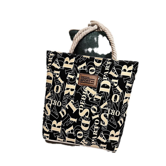Wholesale Canvas Bag Women' s Bag Versatile Mobile Phone Lunch Tote Bag Girl' s Small Cloth Bag for Work