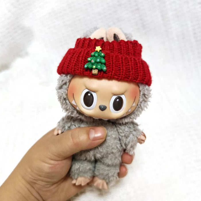 Wholesale Christmas PVC plush doll clothing keychain button sweater clothing accessories