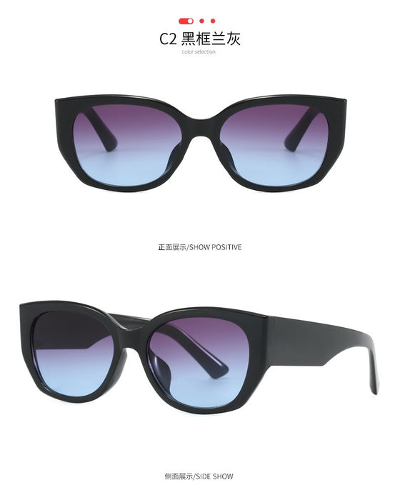 Wholesale Cat eye sunglasses, UV resistant sunglasses, versatile for women