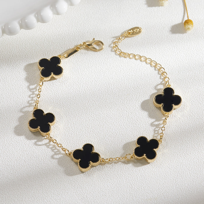 Wholesale Four Leaf Clover Bracelet JDC-BT-Chuya004