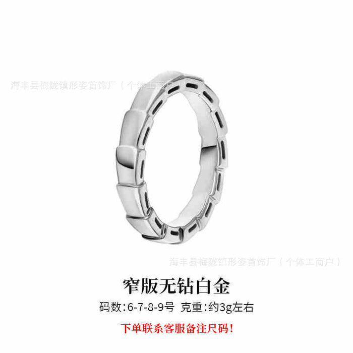 Wholesale Ring niche design, high-end feel, diamond inlay, light luxury