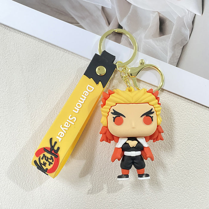 Wholesale Cute Anime Backpack Charm Keychain