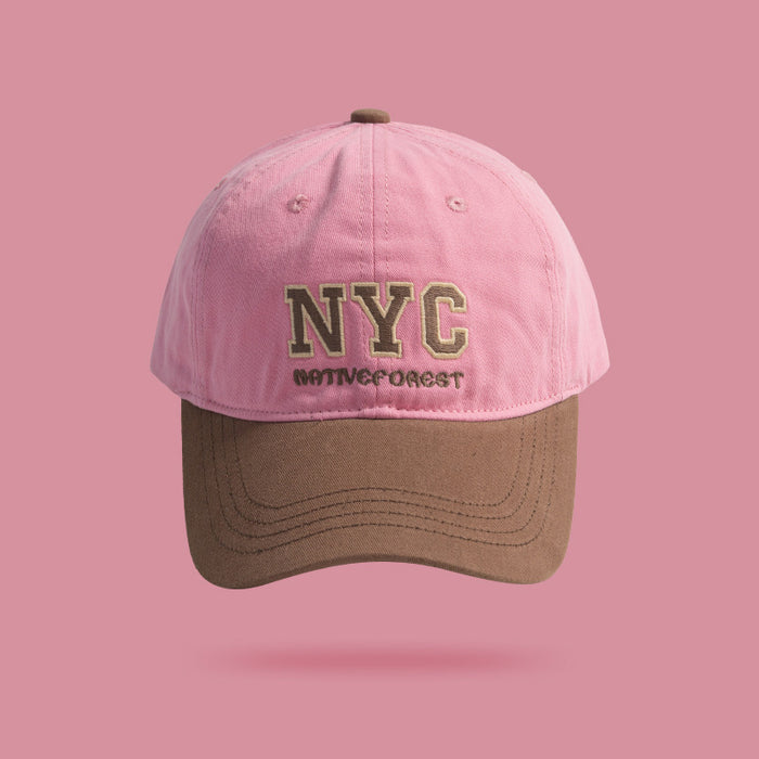 Wholesale Baseball Cap Fashion Contrast Color  Embroidery  hat