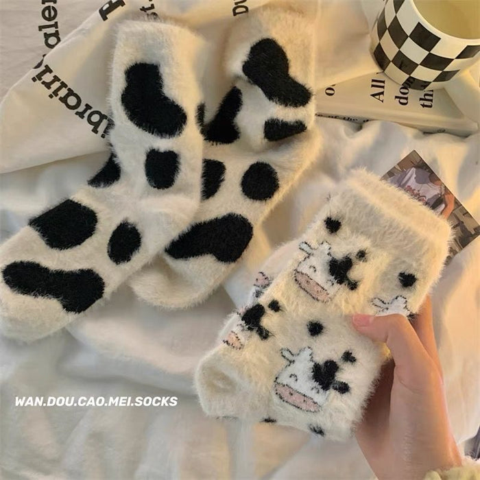 Wholesale Coral Velvet Socks Mink Velvet Sleep Socks