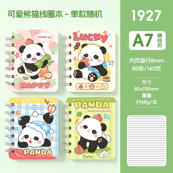 Wholesale Cartoon A7 Coil Notebook for Kids School Stationery Reward Class Activity Gift MOQ≥2