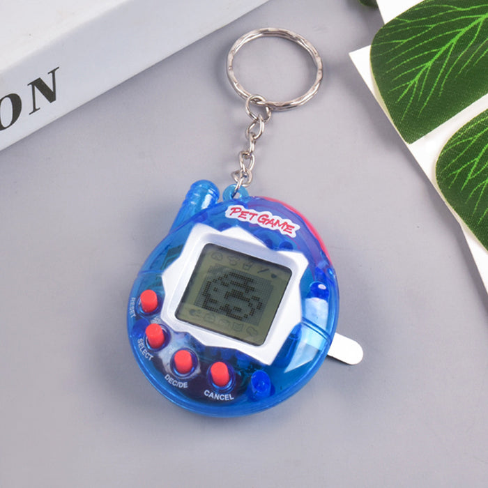 Wholesale Electronic Pet Machine Handheld Game Console Plastic Keychain JDC-KC-BJD003